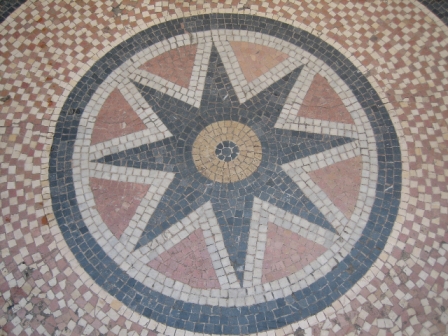 Mosaïque galerie Vivienne