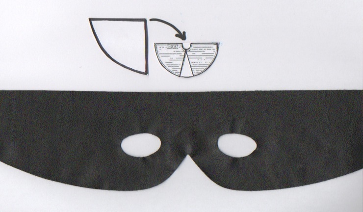 Cape et masque de Zorro