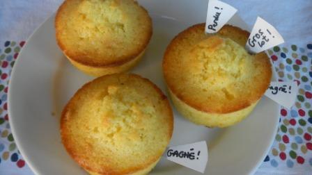 Muffins anniversaire