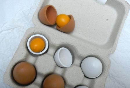 Oeufs en bois Oeufs en bois