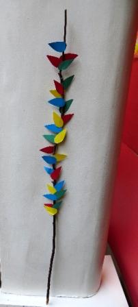 Branche bois sec couleur