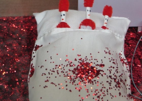 Lutins de noel au lit