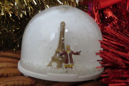 boule de neige de noel