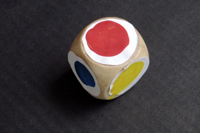 dé des couleurs