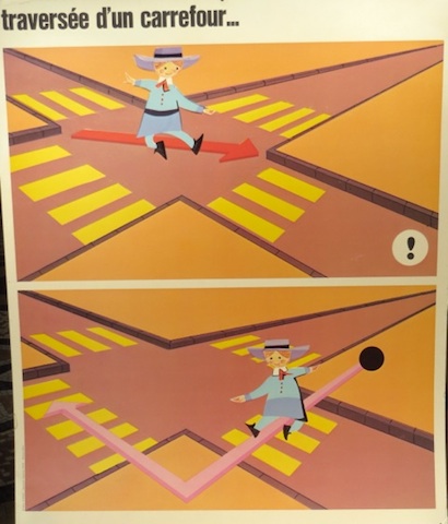 affiche traversee carrefour