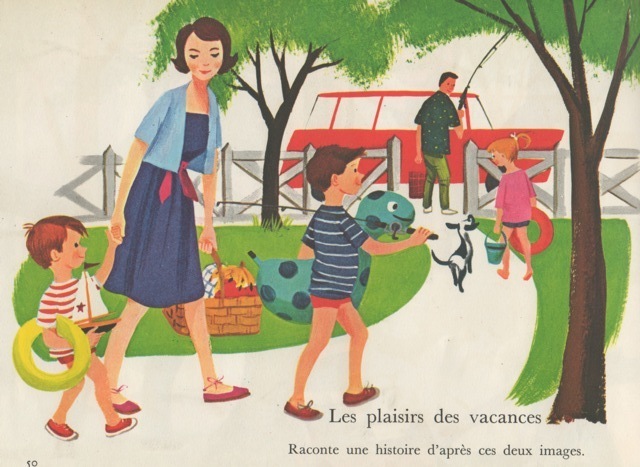 image vintage départ