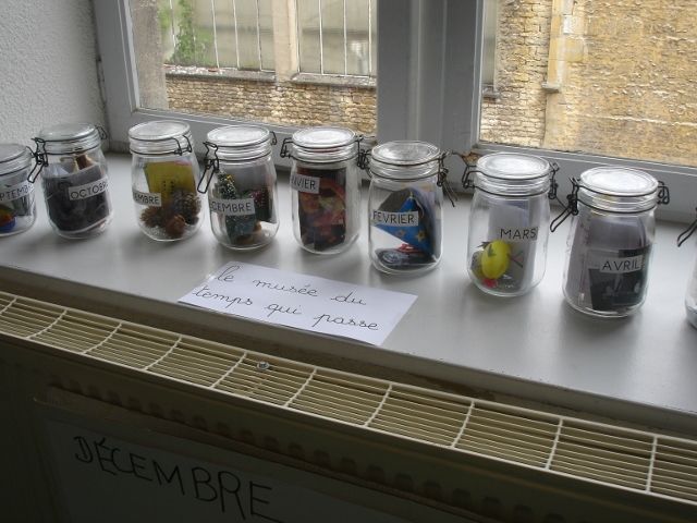 bocaux des mois