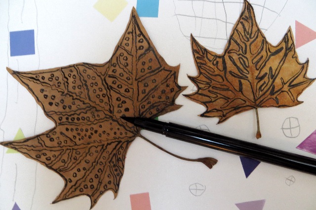 dessiner sur une feuille