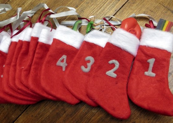 bottes calendrier de l'avent