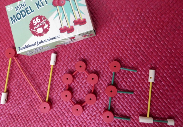 jeu de construction vintage