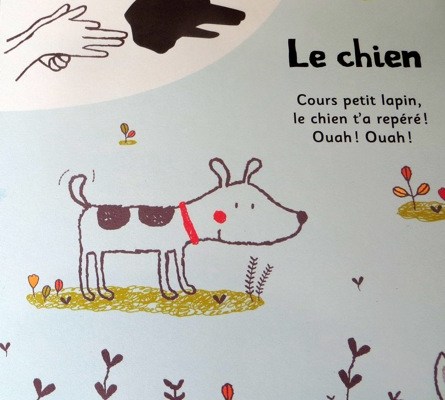 chien ombre chinoise