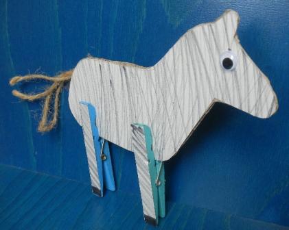 animaux pinces a linge