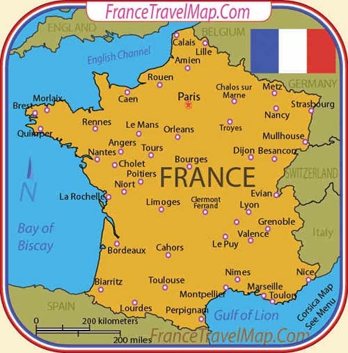 carte de France