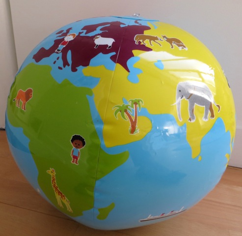 balle planète culbuto