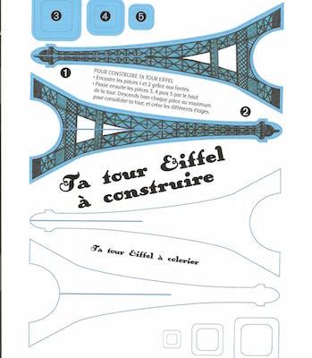 Tour Eiffel à construire
