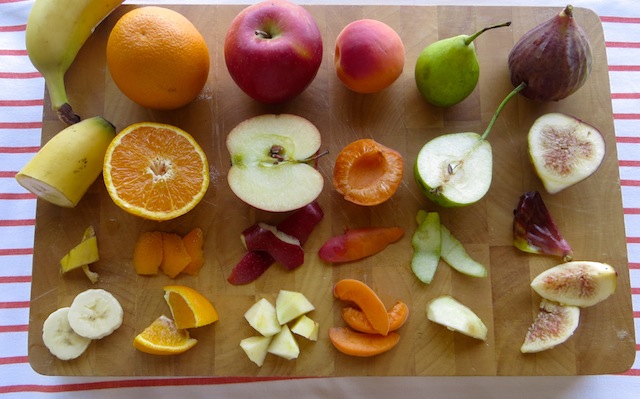 planche fruits