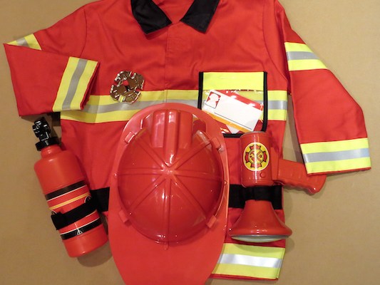 panoplie pompier