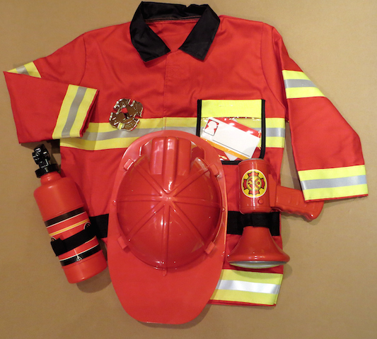 panoplie pompier