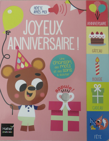 livre Joyeux Anniversaire