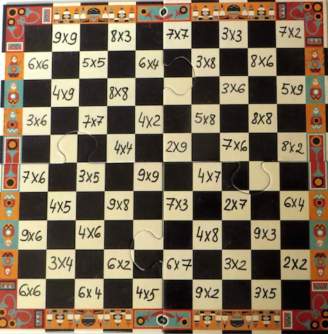 damier multiplications