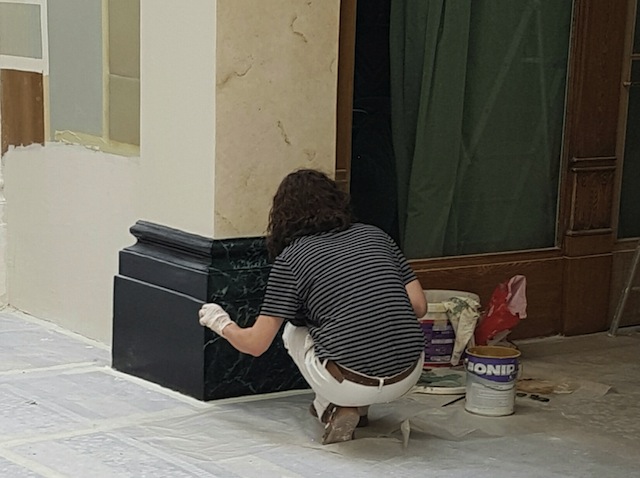 Veinure de marbre...