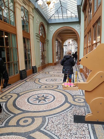 La galerie Vivienne rénovée...